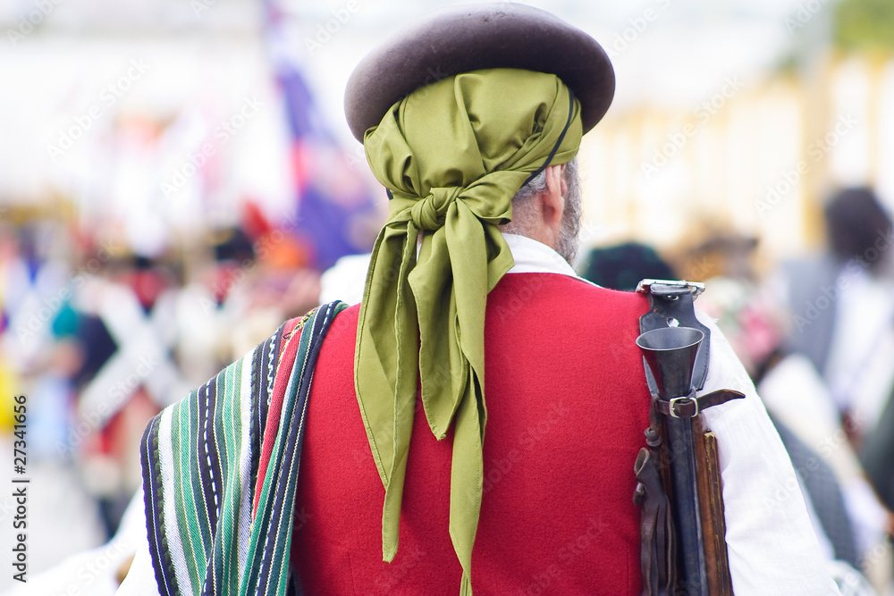 Guerrillero español en la Batalla de Bailén