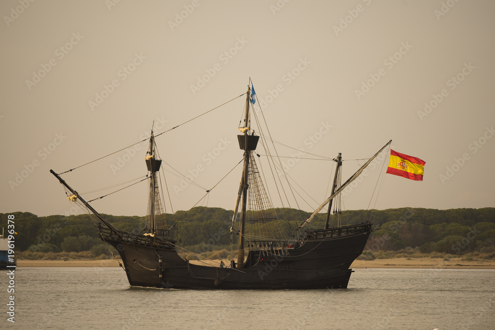 Nao Victoria en Sanlucar de Barrameda