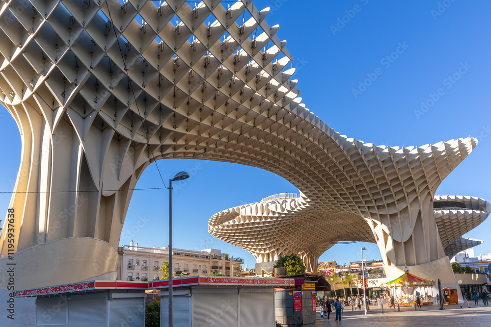 Setas de Sevilla / Metropol Parasol / Pilze von Sevilla / Spanien / Andalusien
